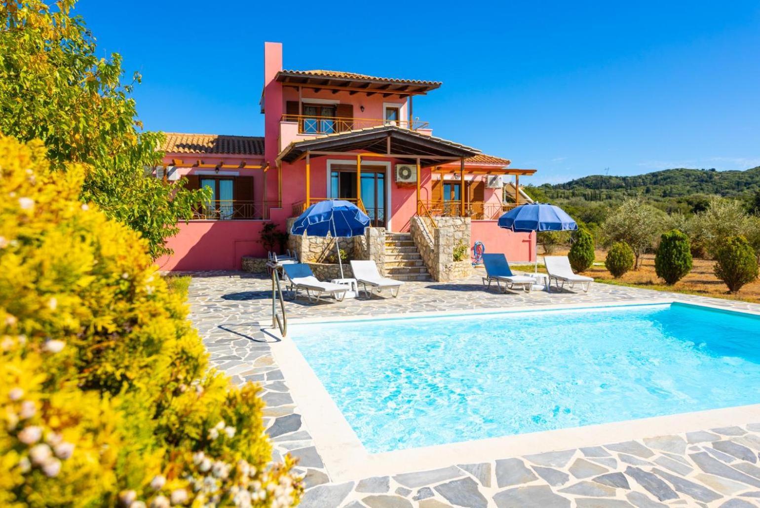 Villa Aetos Vasilikiádhes 外观 照片