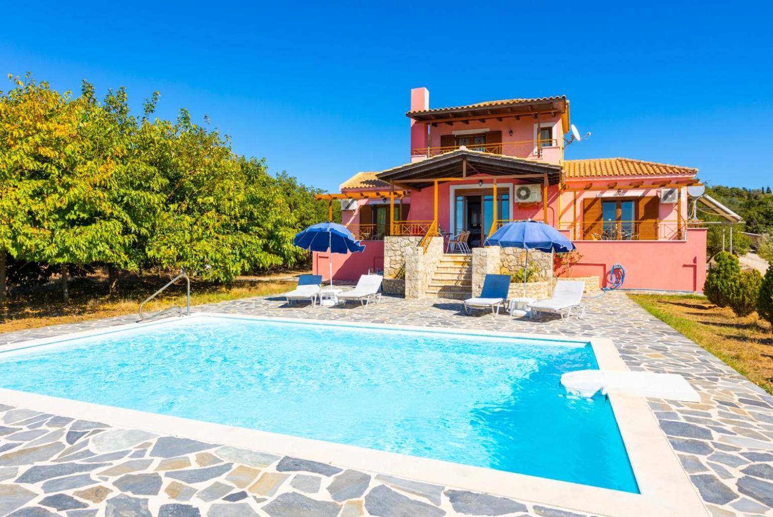 Villa Aetos Vasilikiádhes 外观 照片