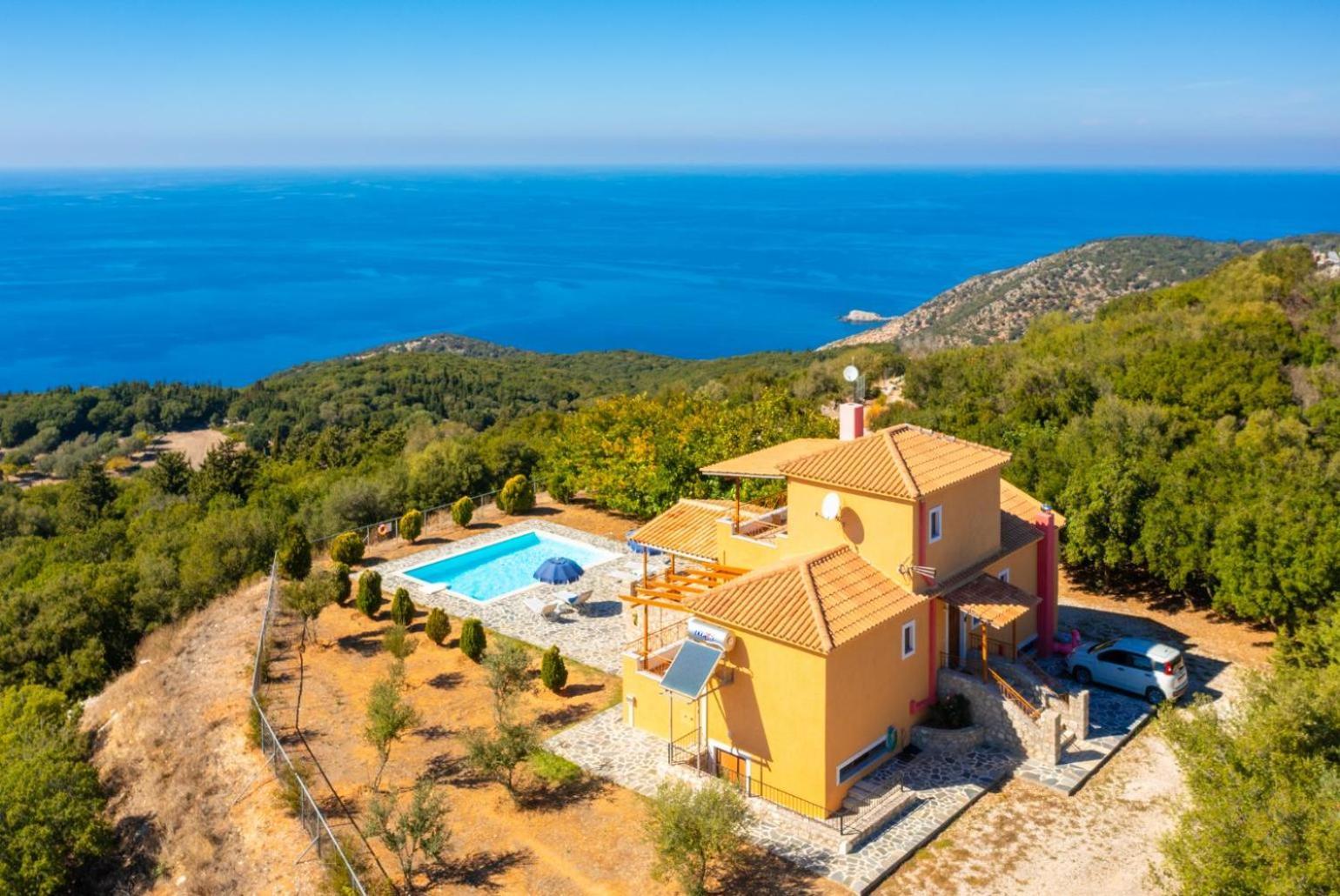 Villa Aetos Vasilikiádhes 外观 照片