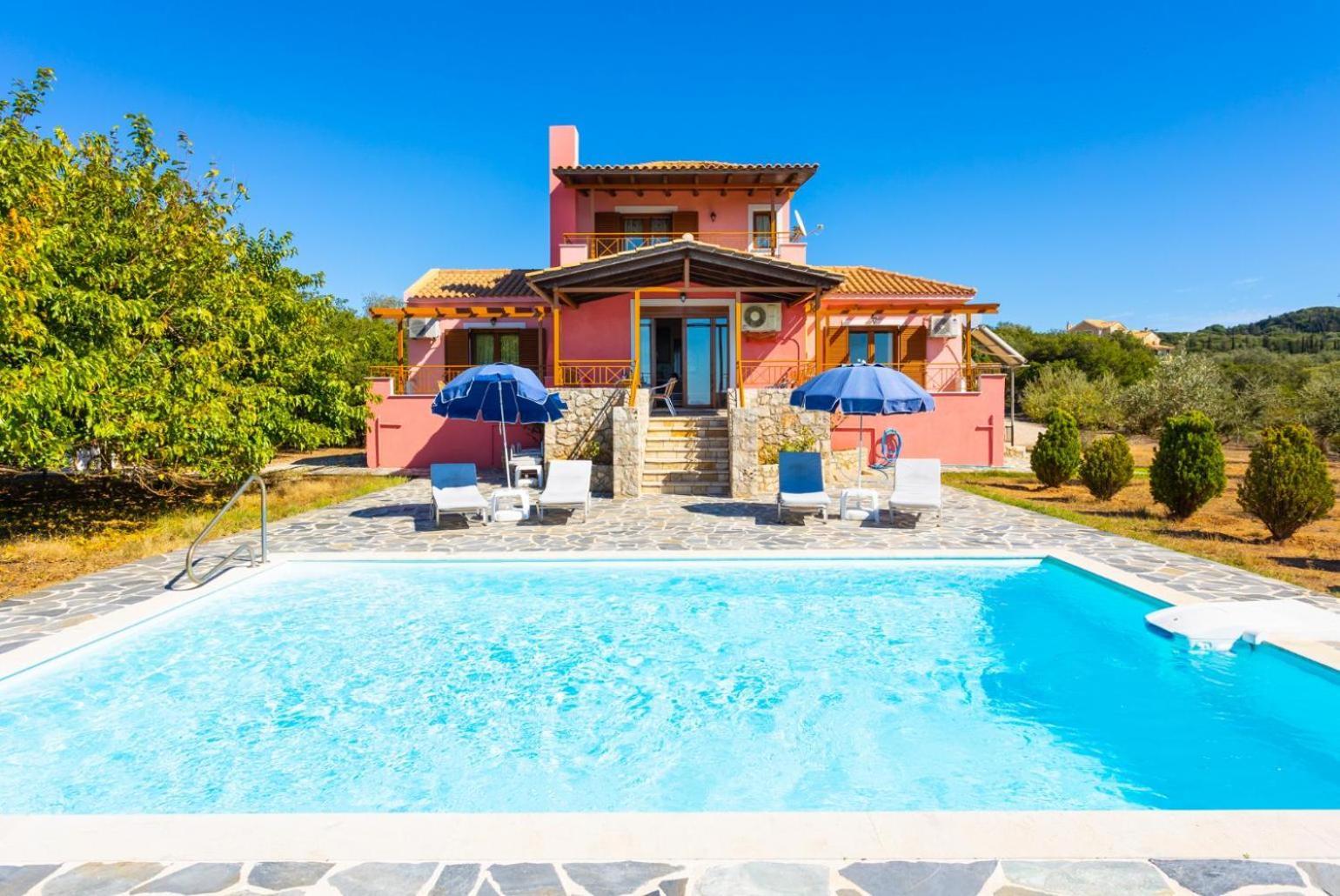 Villa Aetos Vasilikiádhes 外观 照片