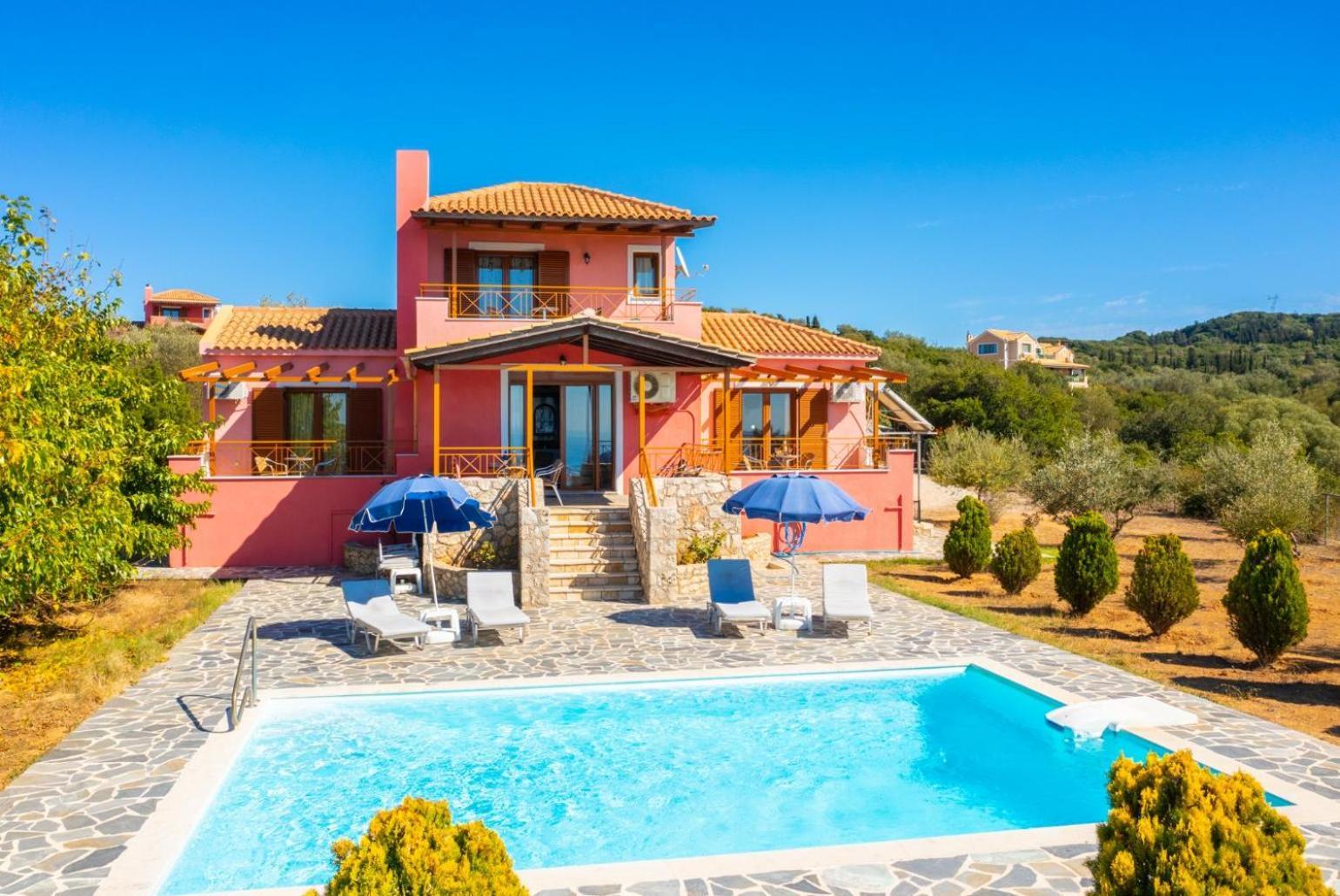 Villa Aetos Vasilikiádhes 外观 照片