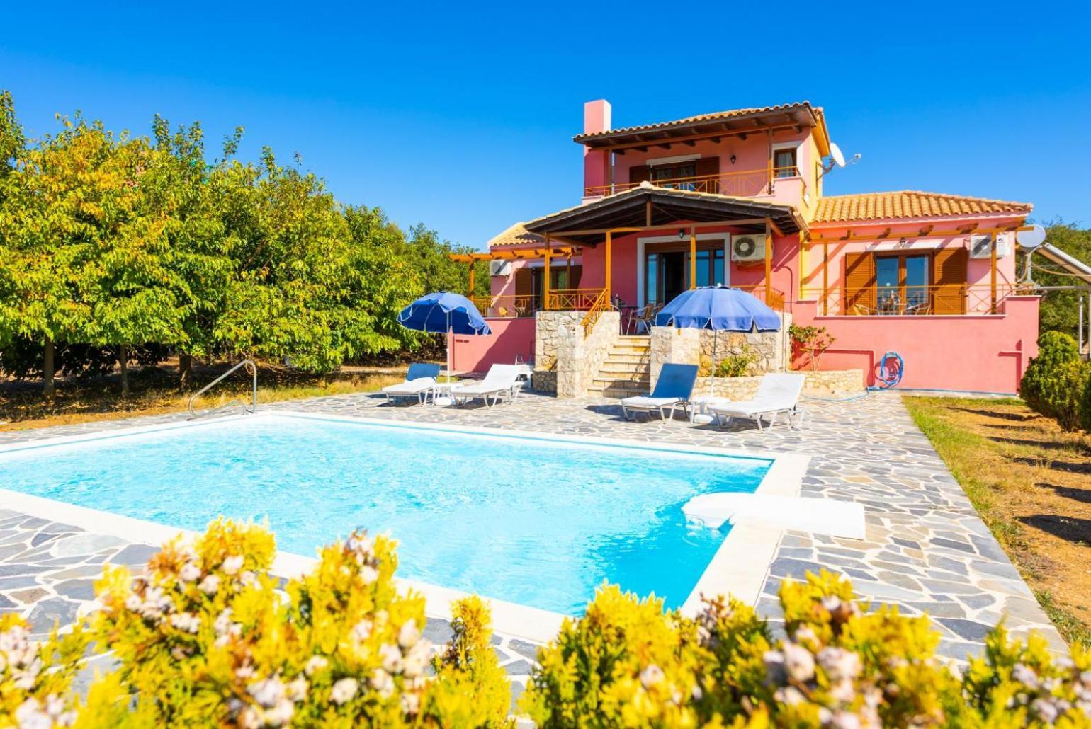 Villa Aetos Vasilikiádhes 外观 照片